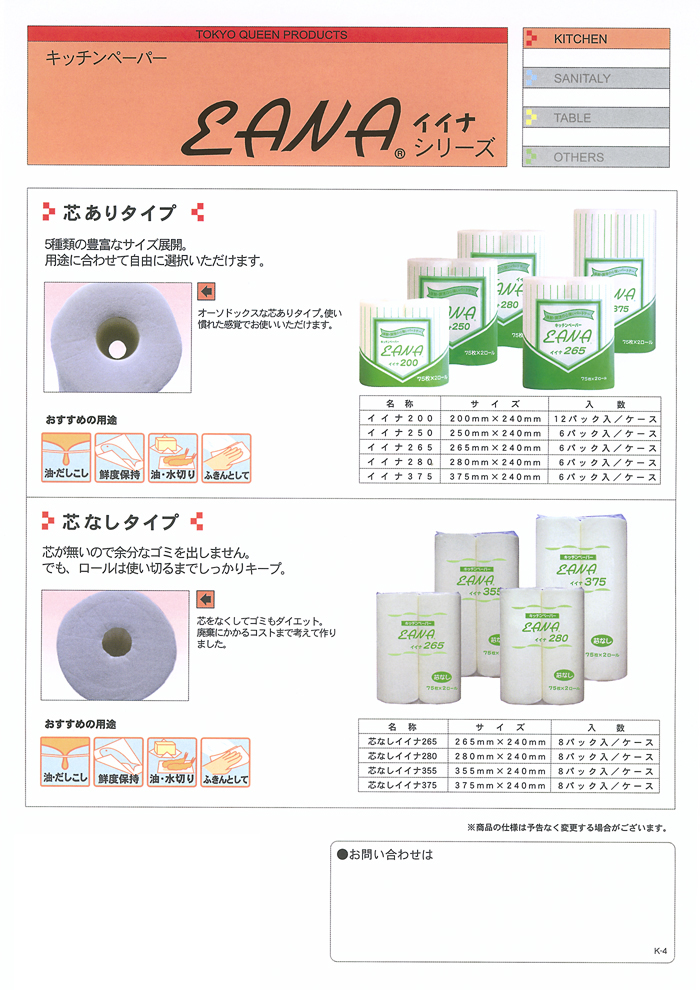 �C�C�i�J�^���O �\